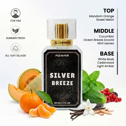 Aemar Silver Breeze – Summer Fragrance for Men